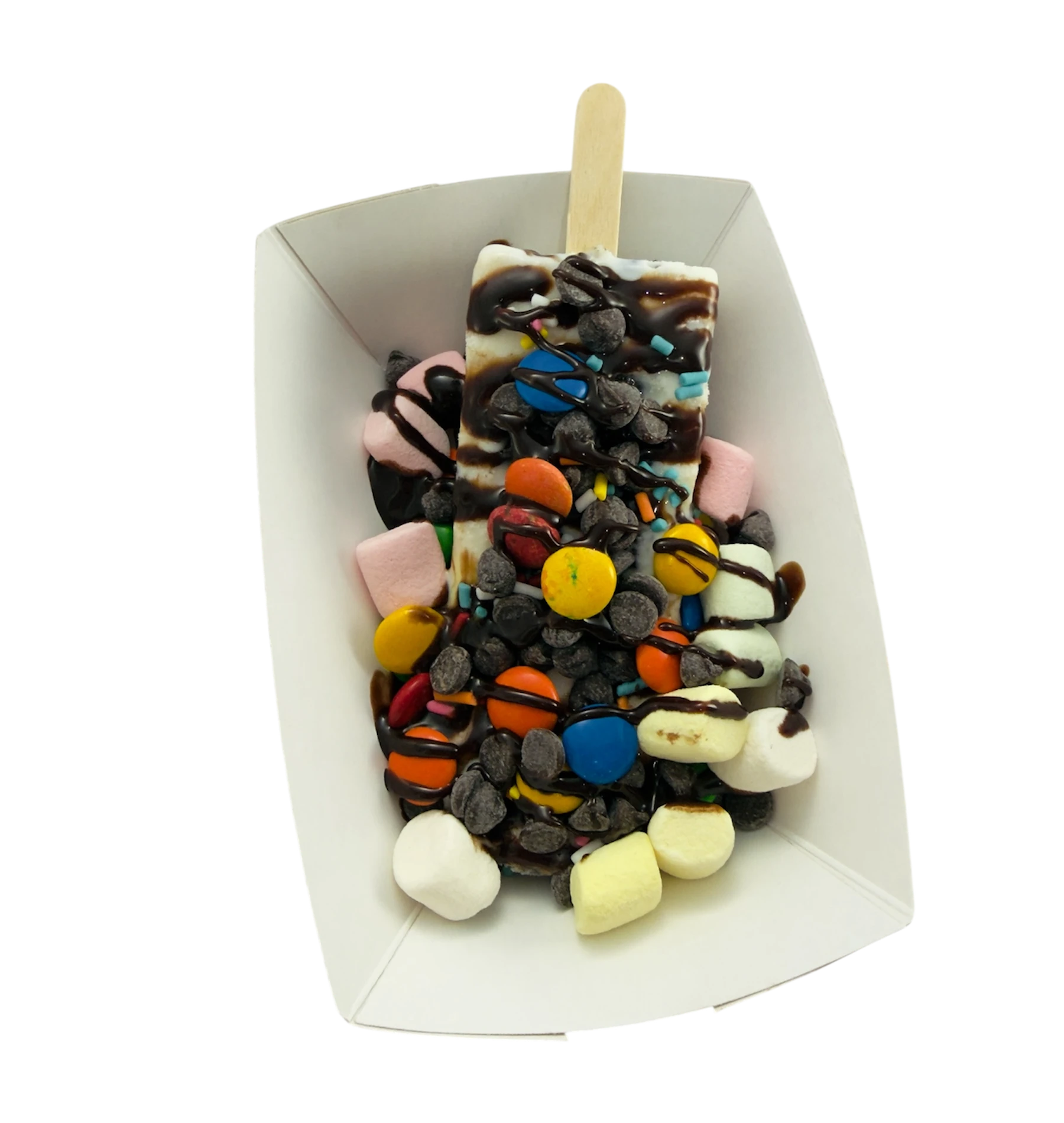 Paletas locas de leche cubiertas de chocolate BabaBoom